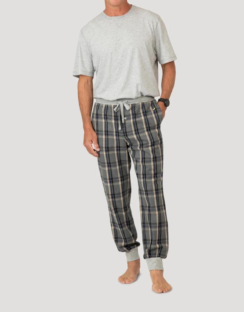 True Grit Men's Alpine Checks Jogger