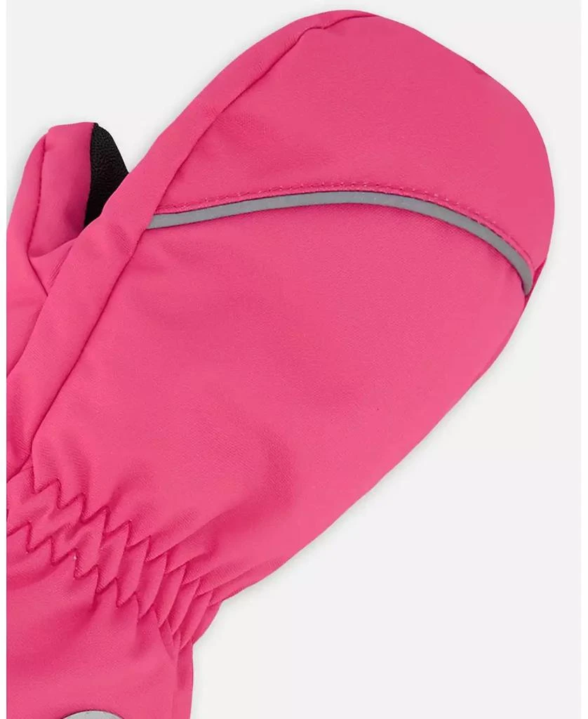 Deux par Deux Girls Winter Mittens Play Flash Coral 3
