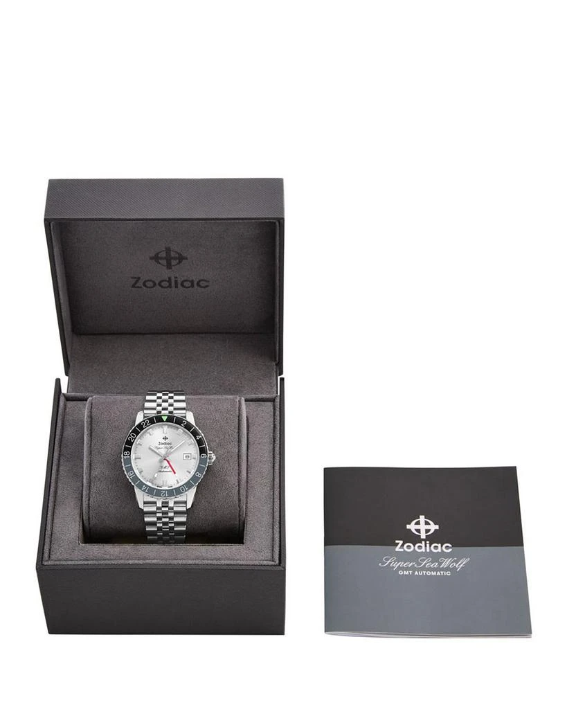ZODIAC GMT Automatic Stainless Steel Watch, 40mm 7