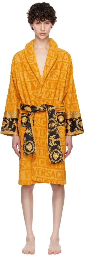 Versace Gold 'I Heart Baroque' Bathrobe 1