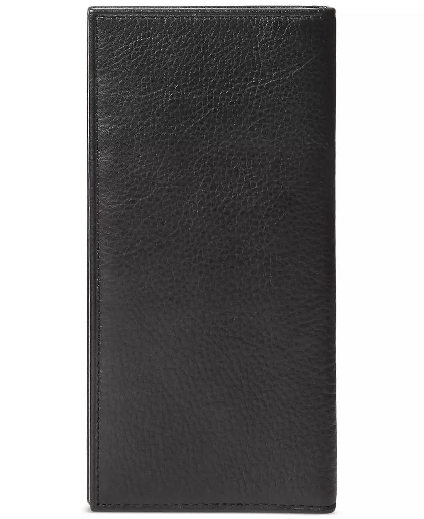 Polo Ralph Lauren Men's Pebbled Leather Narrow Wallet 3