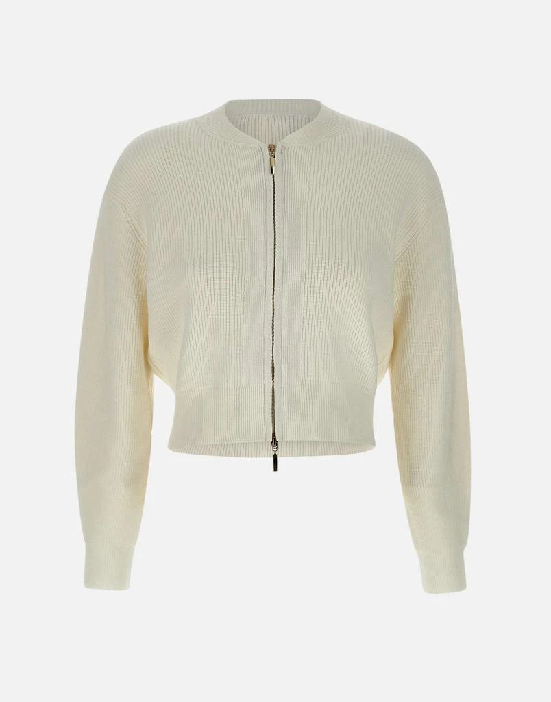 KAOS Viscose and angora cardigan 1