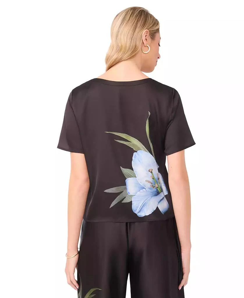 Vince Camuto Women
s Short-Sleeve Crew Neck Blouse 3