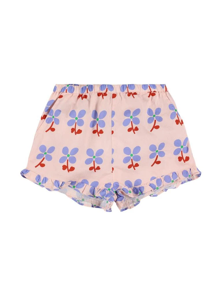 HELLO SIMONE Printed Cotton Shorts 1
