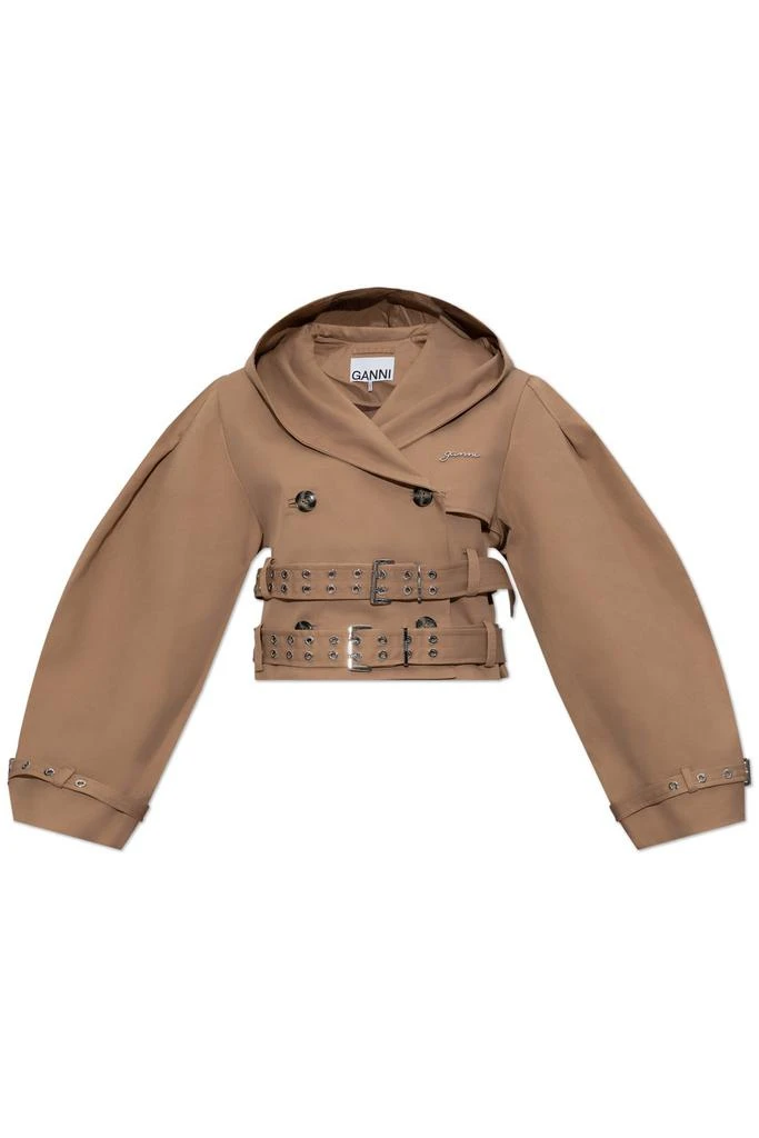 Ganni Ganni Short Trench Jacket 1