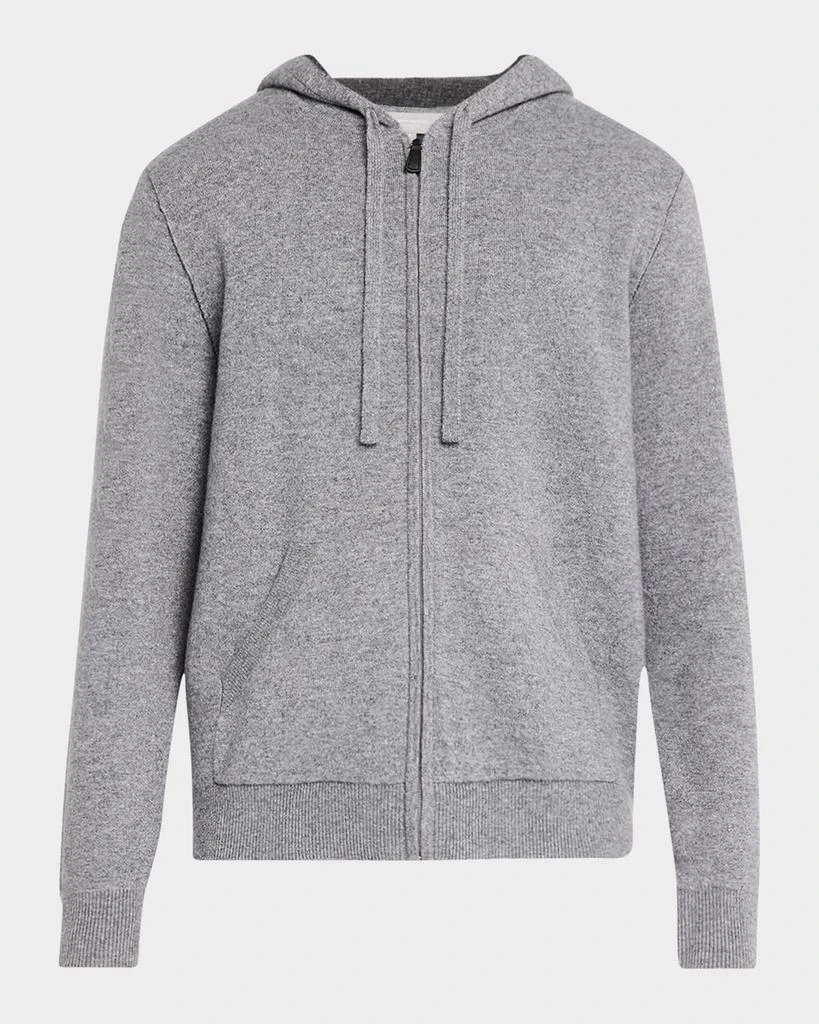 Neiman Marcus Men's Cashmere Full-Zip Hoodie 1