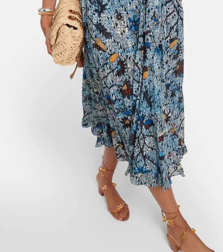 Ulla Johnson Thelma printed midi dress 5