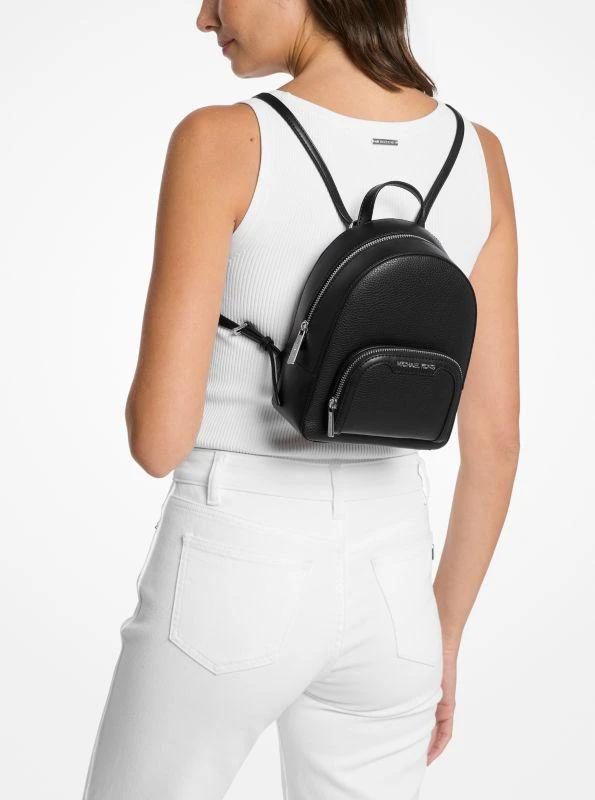 Michael Kors Jaycee Extra-Small Pebbled Leather Convertible Backpack 5