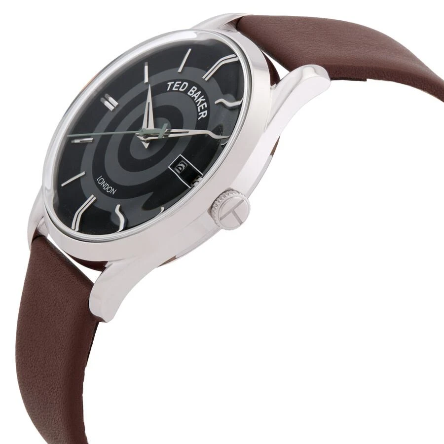 Leytonn Quartz Black Dial Men display picture 2