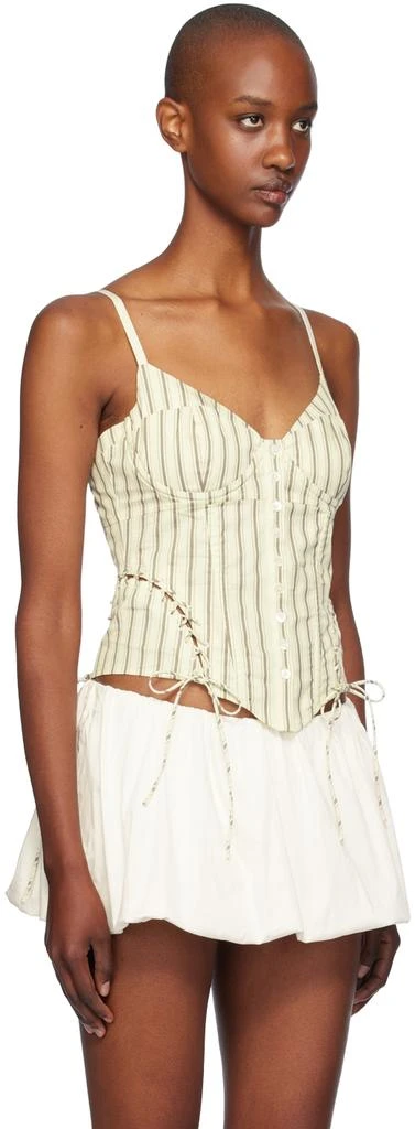 Miaou Off-White Christina Corset Top 2