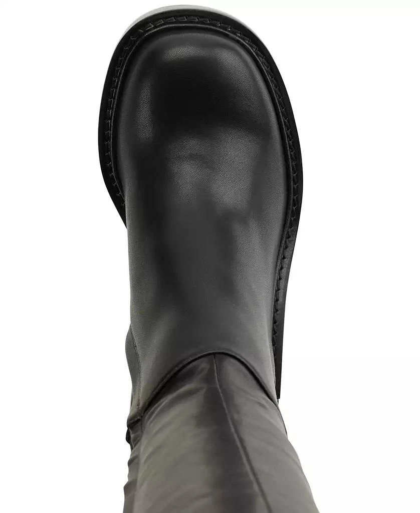 DKNY Women's Dina Over-the- Knee Zip Dress Boots 4