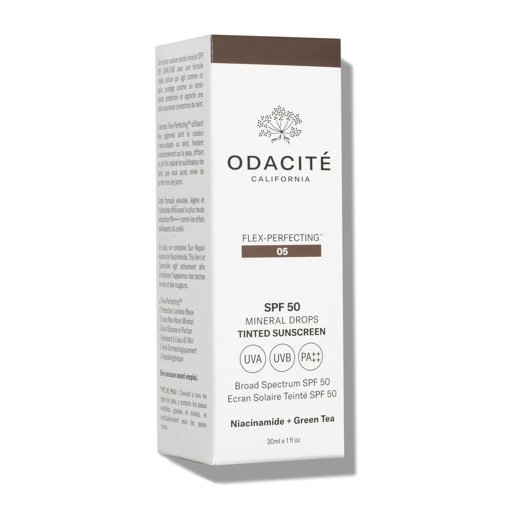 Odacité Spf 50 Mineral Drops Flex-perfecting Tinted Sunscreen 5