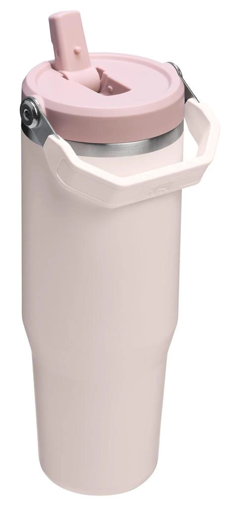 Stanley Stanley IceFlow 2.0 Flip Straw Tumbler with Handle 30 oz | Twist On Lid and Flip Up Straw | Leak Resistant Water Bottle | Insulated Stainless Steel | BPA-Free | Rose Quartz 3