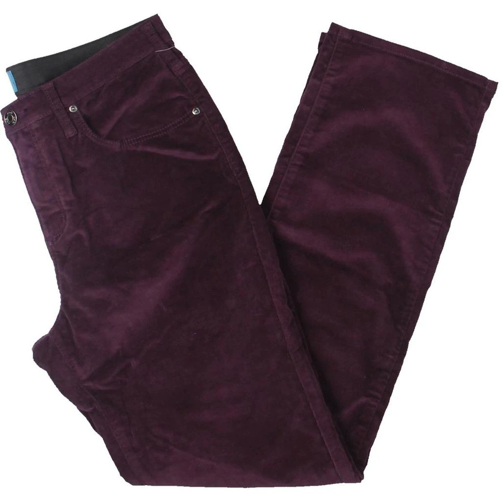 Jag Jeans Ruby Womens Corduroy Mid-Rise Straight Leg Pants 1