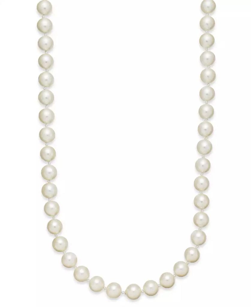 Charter Club Imitation Pearl 42 Inch Strand Necklace (8mm) 1