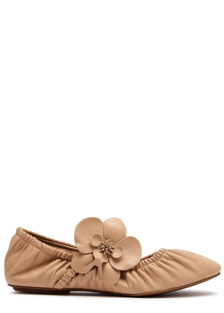 Zimmermann Orchid leather ballet flats 1