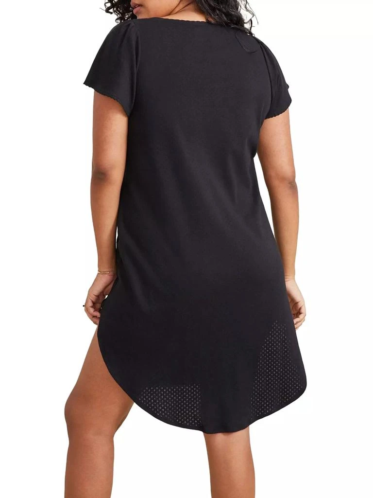 HATCH The Pointelle Maternity Nursing Friendly Nightgown 3