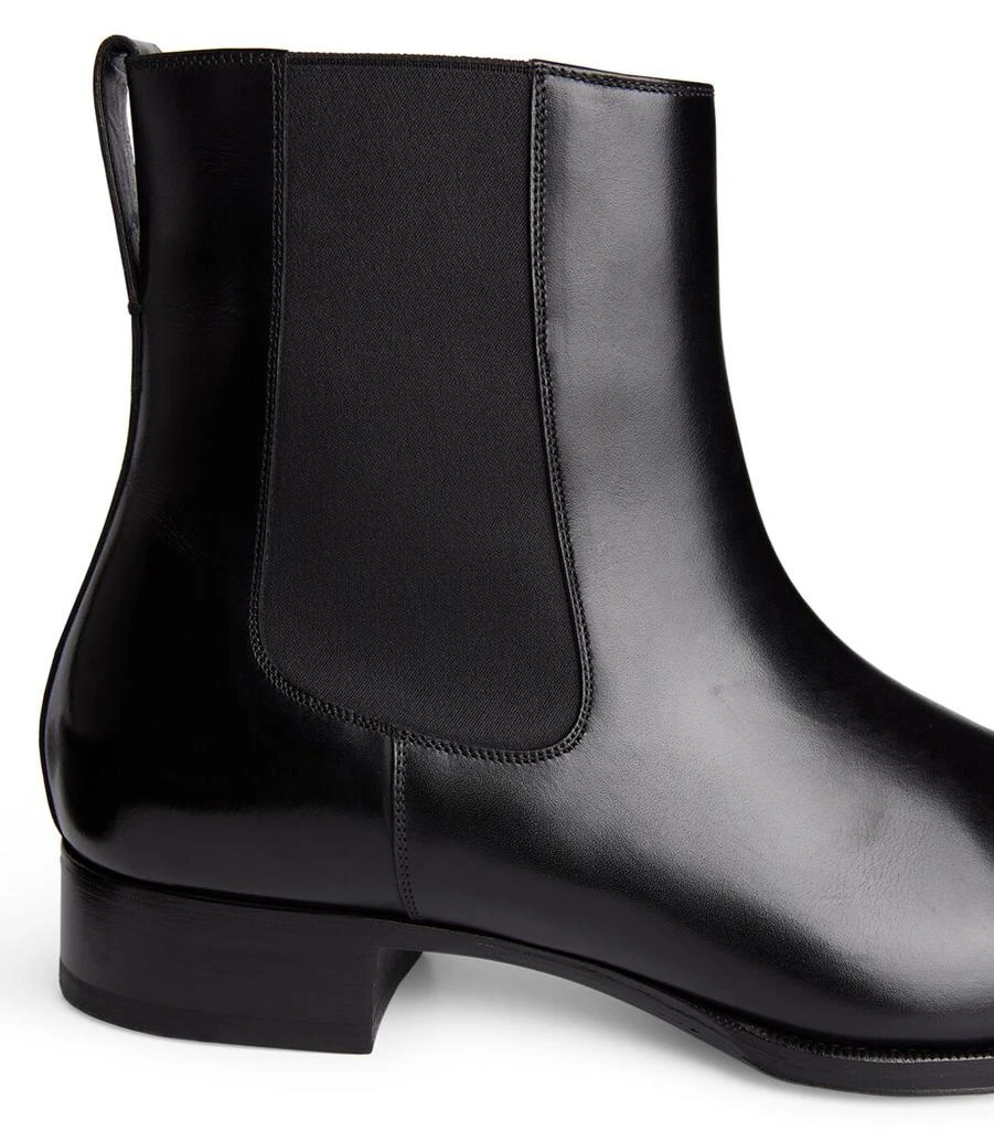 Tom Ford Patent Leather Chelsea Boots 4