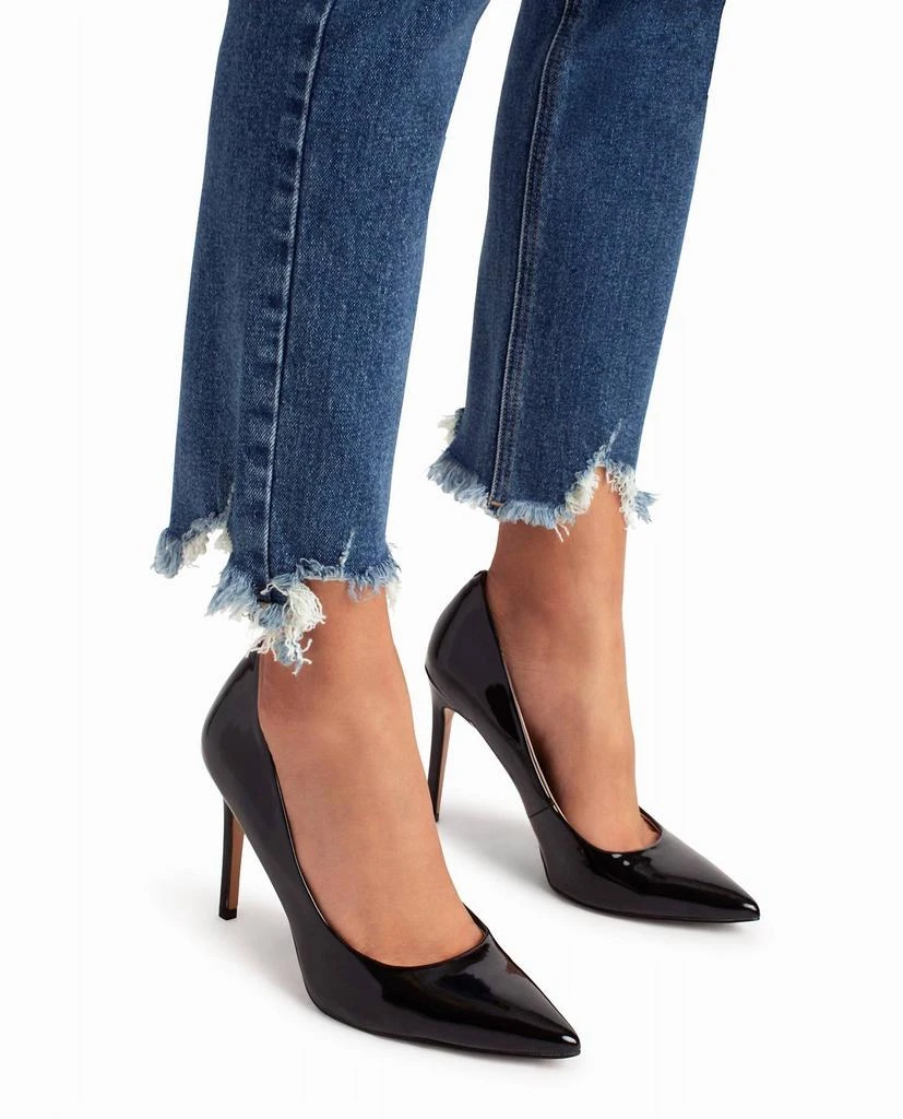 Nicole Miller Boerum Hill High Rise Slim Fit Jean In Dark Blue 4