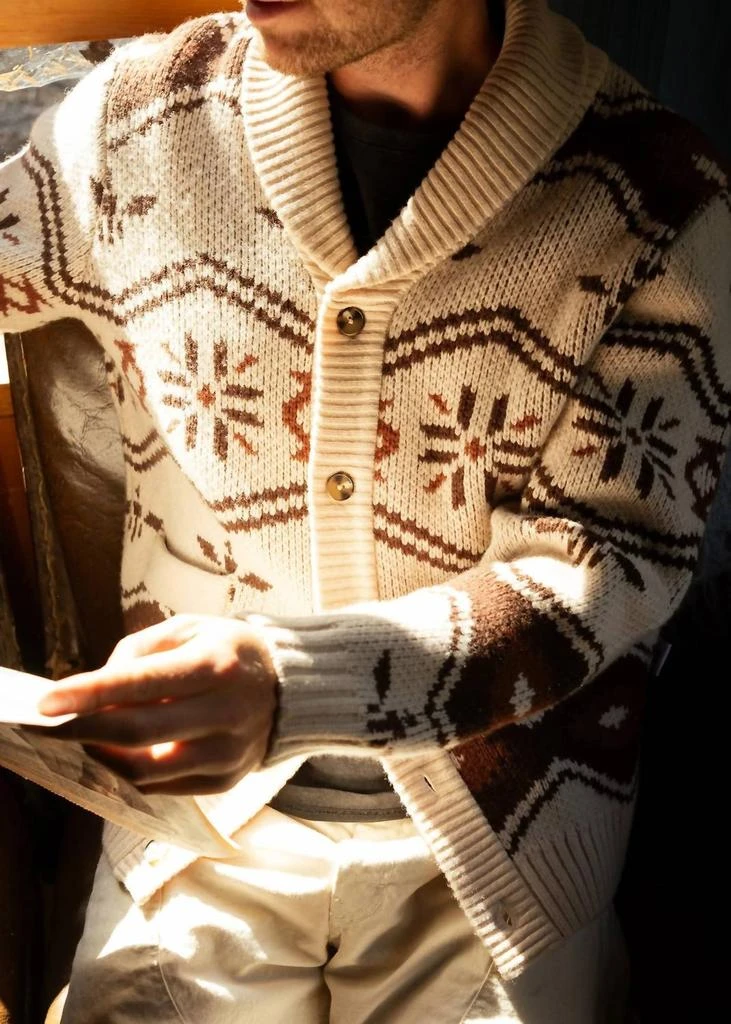 Iron 
Resin Iron 
Resin - Men
s Wincha Shawl Collar Sweater