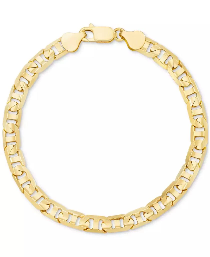 Macy's Men's Mariner Link Chain Bracelet in 14k Gold-plated Sterling Silver 1