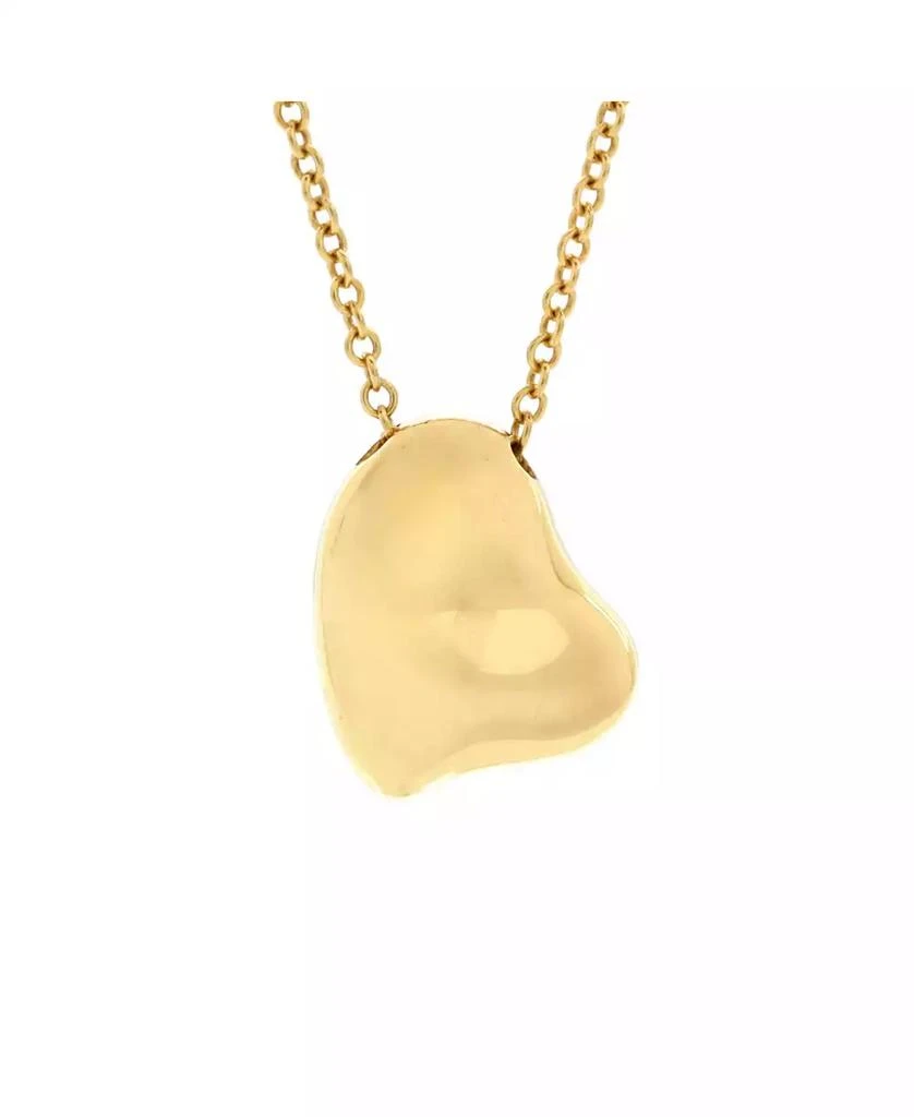 Pre-Owned Tiffany 
Co Elsa Peretti Full Heart Necklace