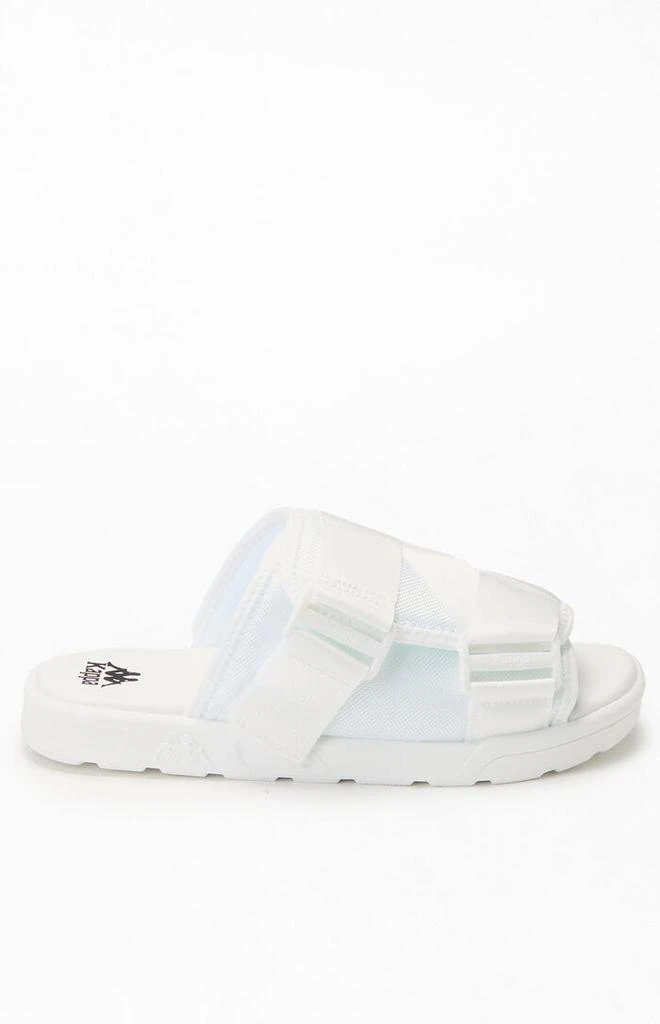 Kappa White Authentic Bastian 1 Slide Sandals 1