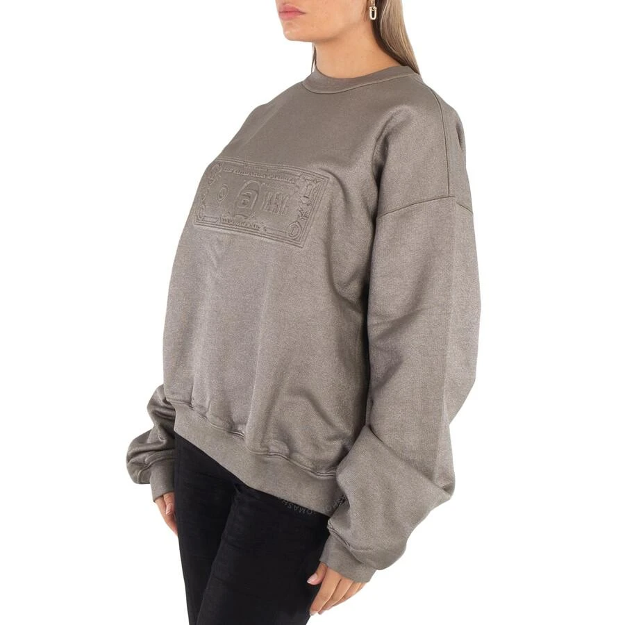 Alexander Wang Dollar Bill Embossed Crewneck Sweatshirt 2