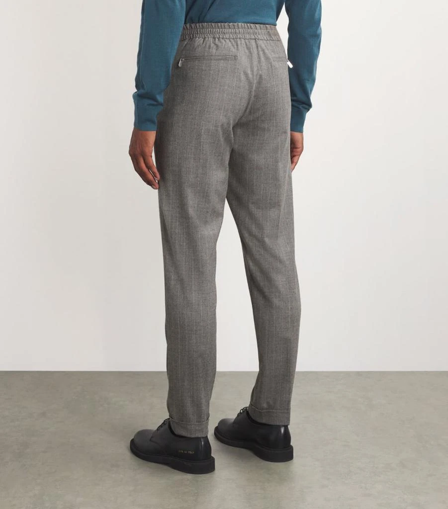 Marco Pescarolo Stretch-Cashmere Striped Trousers 4