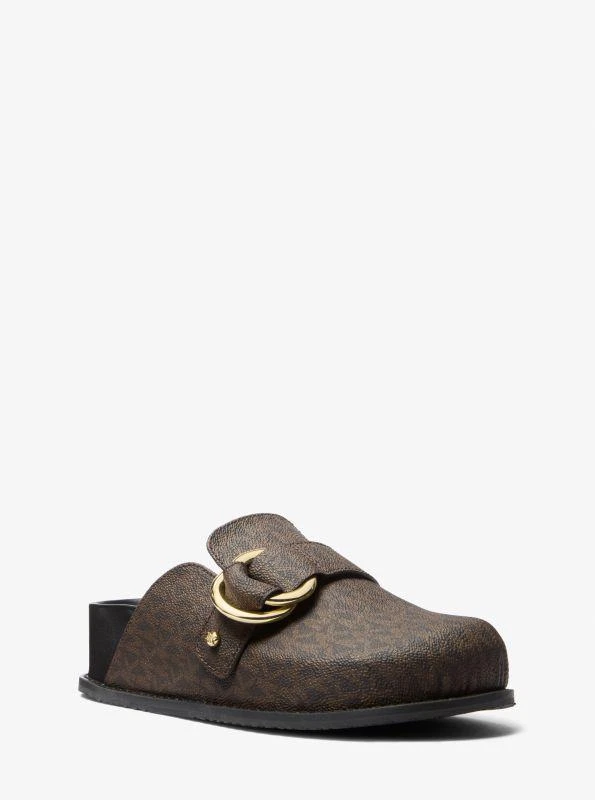 Michael Kors Jaden Signature Logo Clog 1