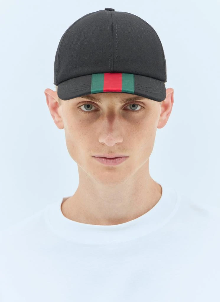 Gucci Web Baseball Cap 1