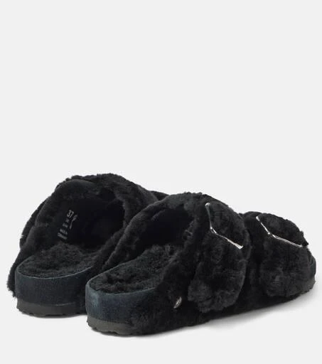 Birkenstock Arizona shearling sandals 2