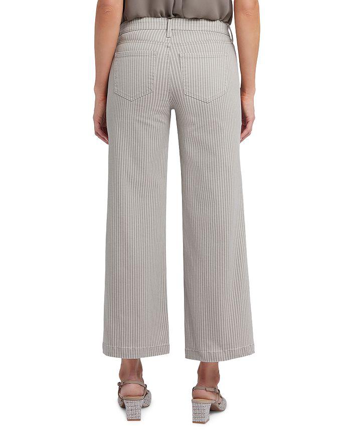 NYDJ Teresa High Rise Ankle Wide Leg Jeans in Hidden Lodge