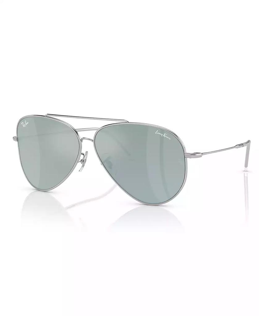 Ray-Ban Unisex Sunglasses, Aviator Reverse RBR0101