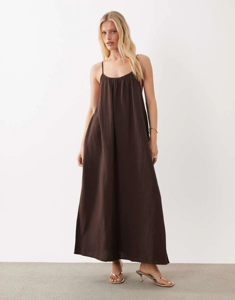 full sleeves maxi dress PinkBlush Olive Draped Maternity Maxi