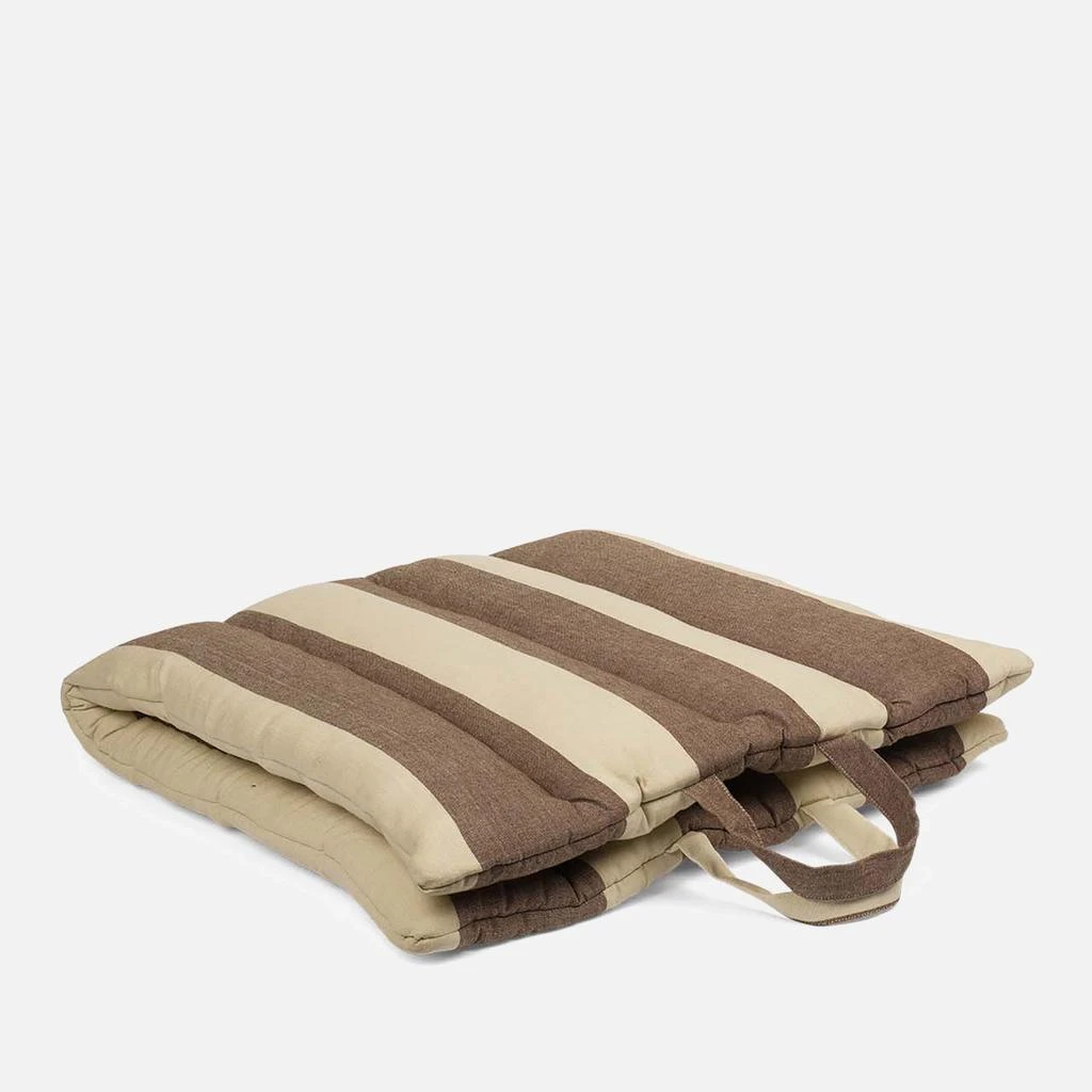 Ferm Living Ferm Living Strand Folding Mat - Carob Brown/Parchment 4