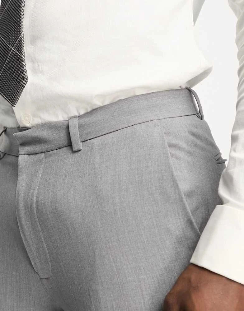 ASOS ASOS DESIGN super skinny suit trousers in grey 2