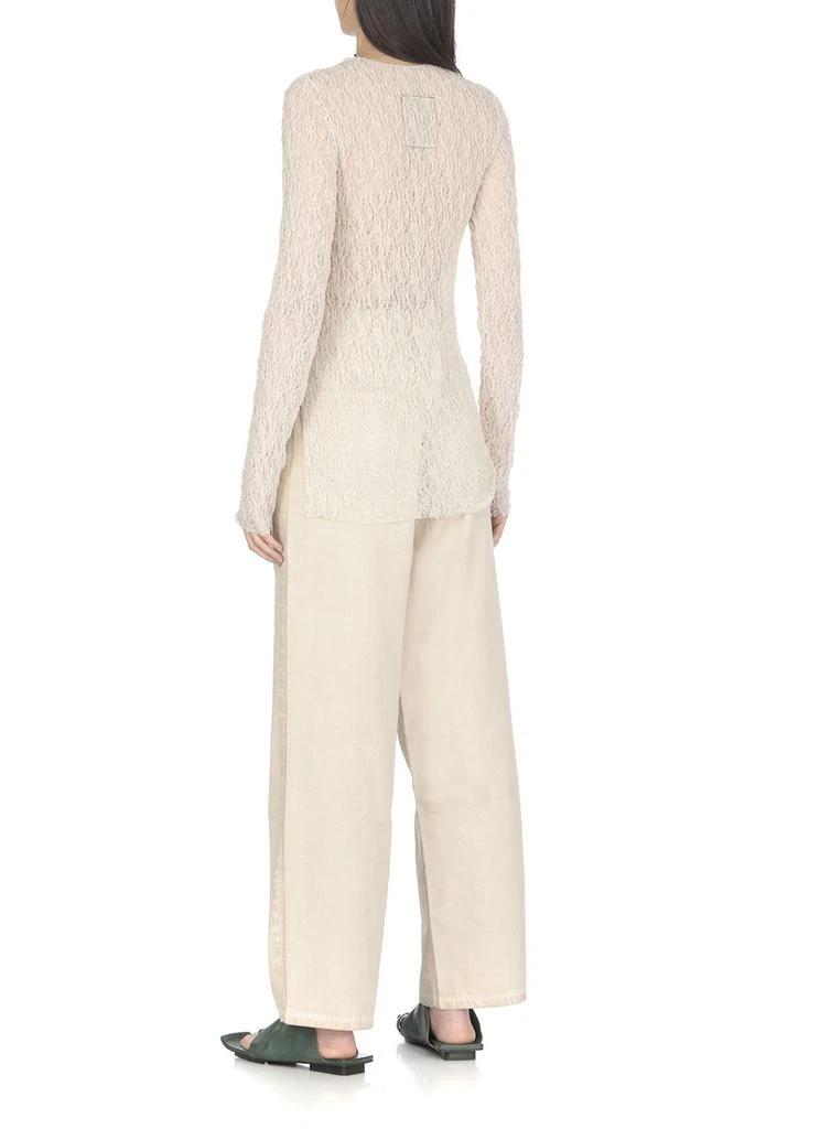 Uma Wang Uma Wang Laced Crewneck Jumper 3