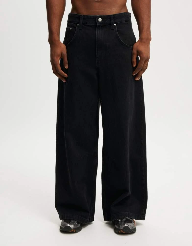 Cotton:On Cotton:On Y2k super wide jean in black 2