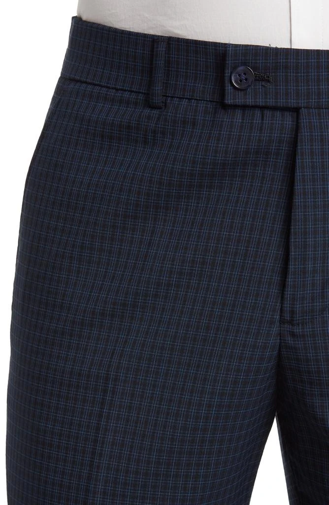 SAVILE ROW CO Navy Check Two-Button Notch Lapel Suit 4