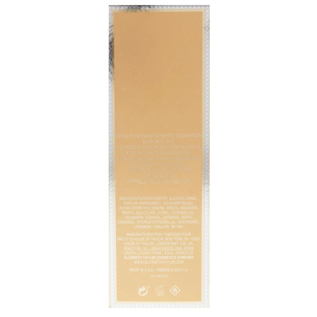 Elizabeth Taylor White Diamonds Legacy by  for Women - 3.3 oz EDT Spray 6