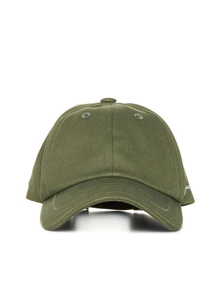 Jacquemus Logo Embroidered Baseball Cap – On Sale Now with  display picture 1