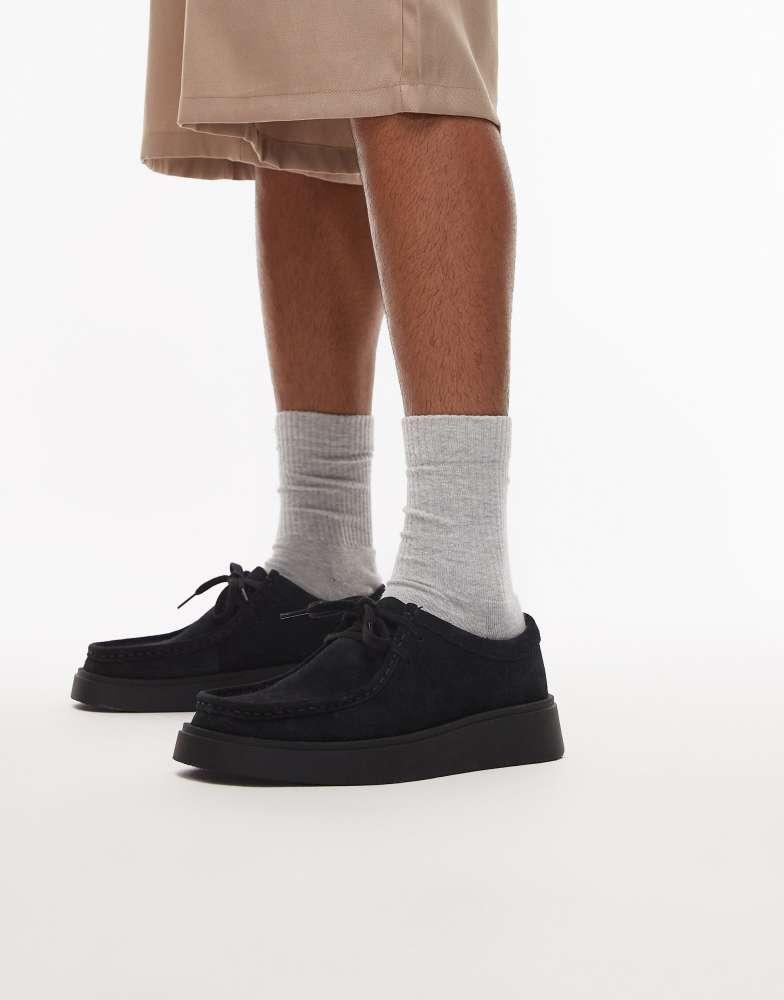 Clarks Clarks Torview shoe in black suede - Free Shipping