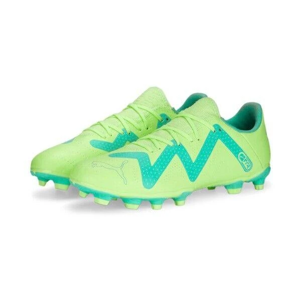 Puma Men
s  Future Play FG/AG 107187-03 Yellow Peppermint Low Top Football Boots
