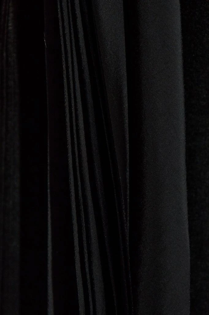 Jil Sander Jil Sander Raw Hem Velvet Skirt 4