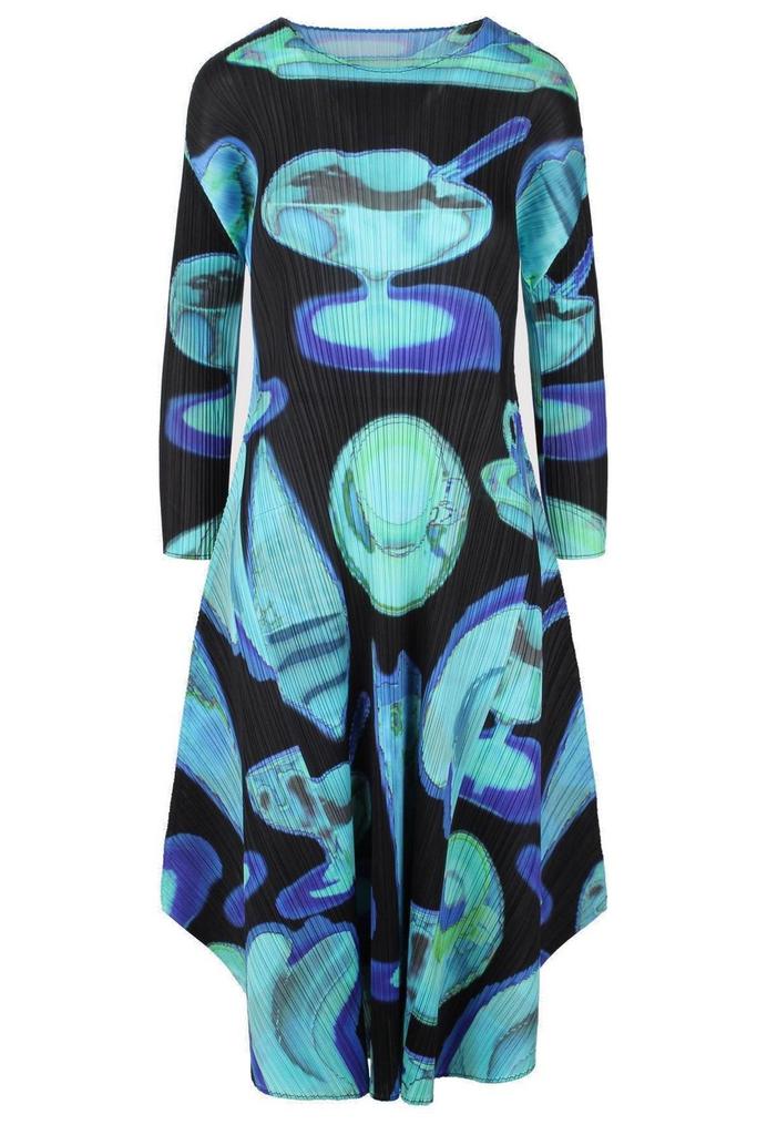 Pleats Please Issey Miyake Efficient Plissé Square Dress