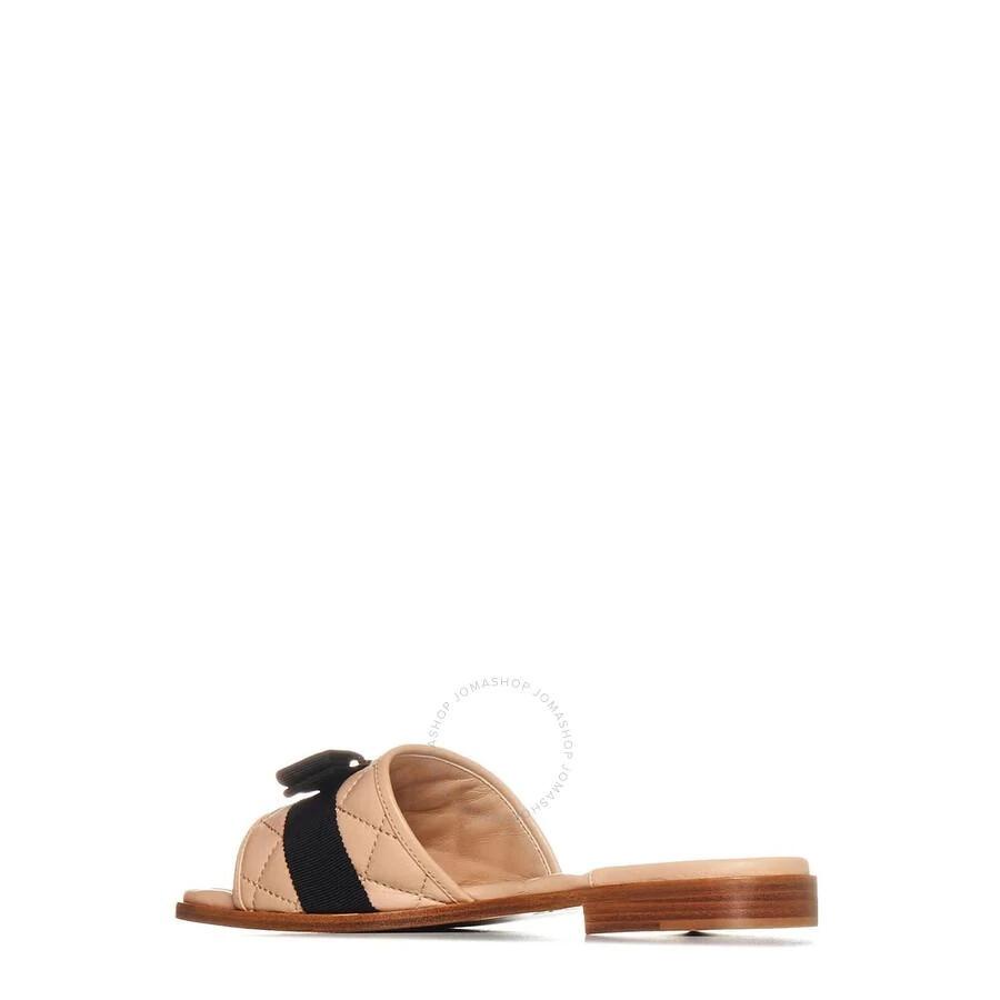 Salvatore Ferragamo Vara Bow Quilted Nappa Slide Sandals 3