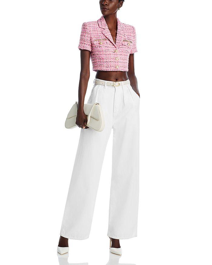 Generation Love Lillith Cropped Tweed Blazer