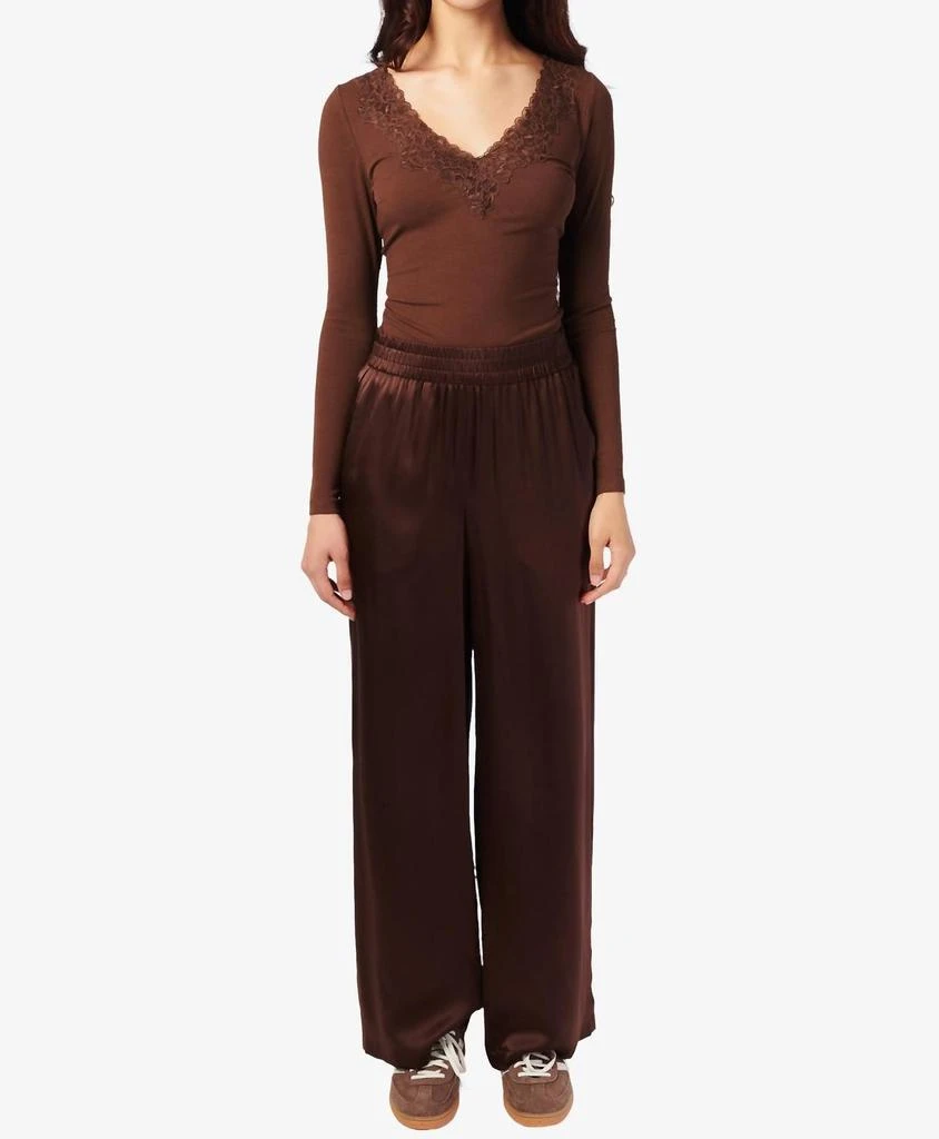 CAMI NYC Cami Nyc - Rooney Soft Ribbed V-neck Long Sleeve Top 4