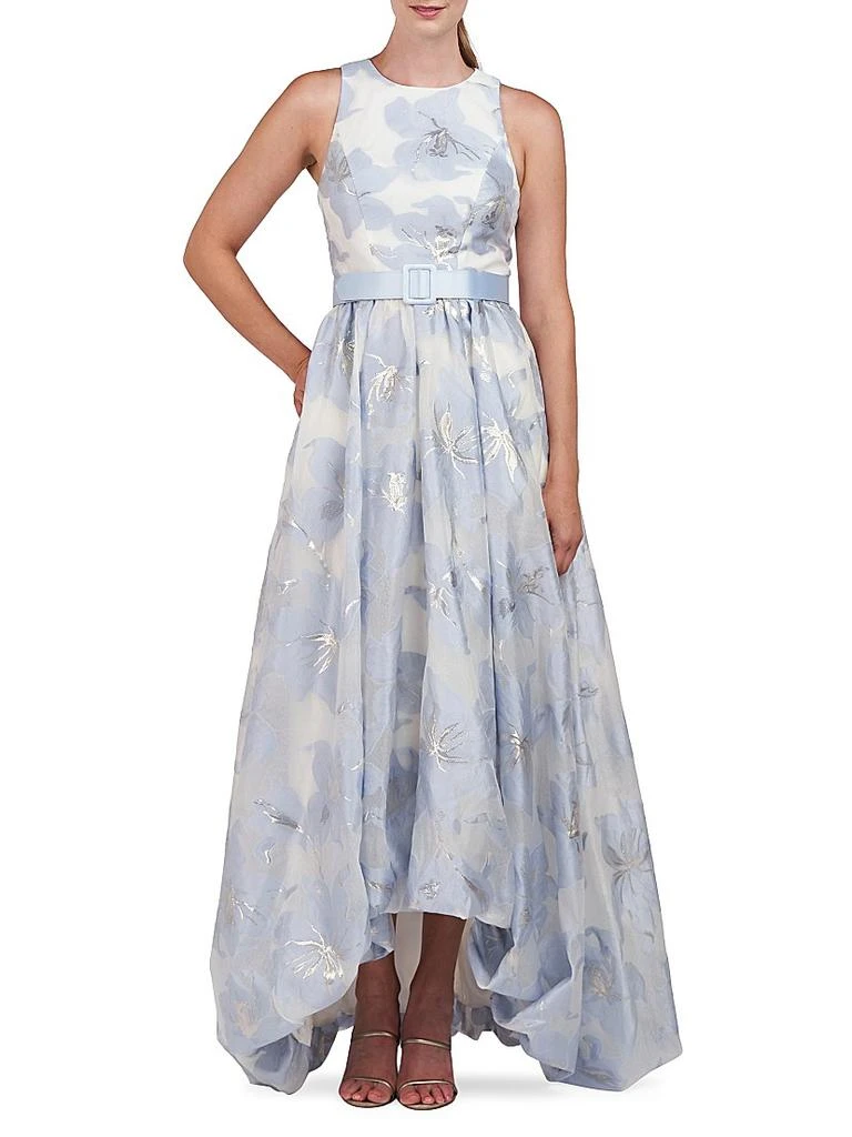 Kay Unger Vivian Floral Organza Jacquard Gown - Dresses & Skirts - Free  Shipping - BeyondStyle
